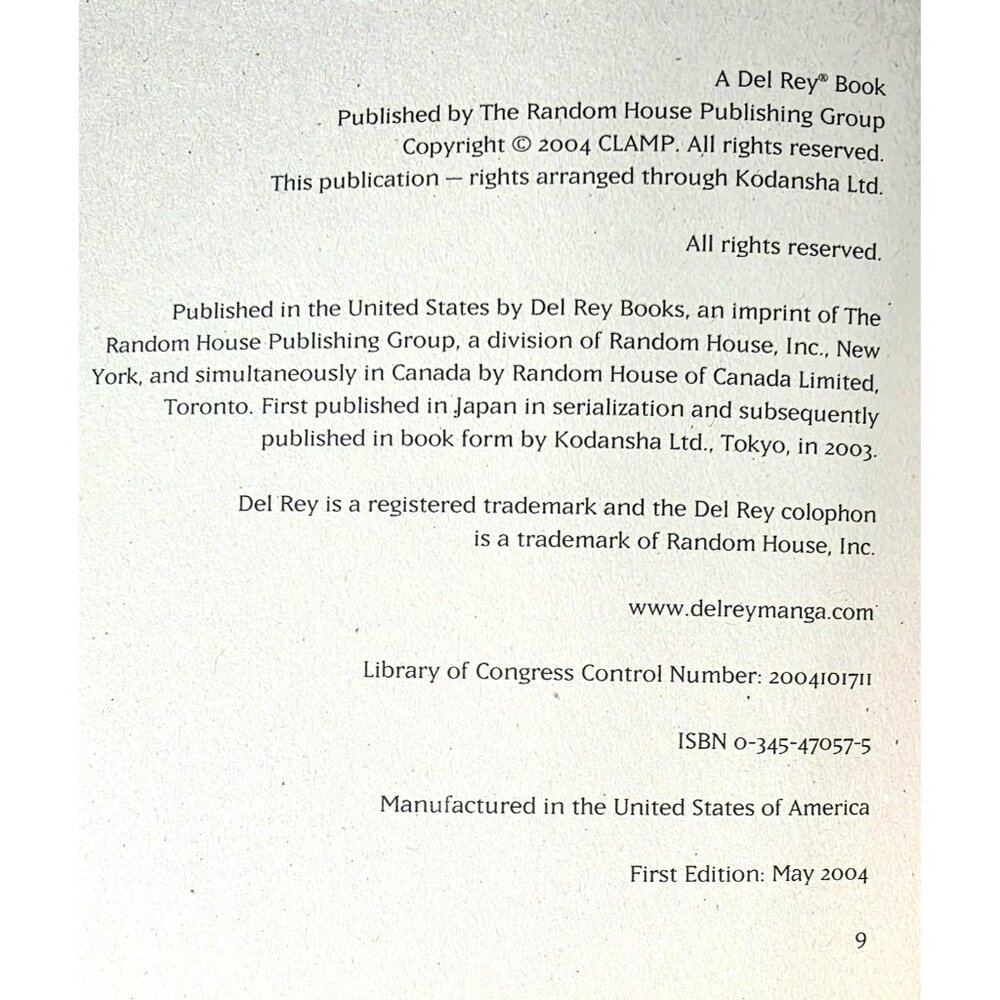 Tsubasa Reservoir Chronicle Vol 1-15 Manga Comic Book Graphic Novel Fantasy Lot - Picture 13 of 14